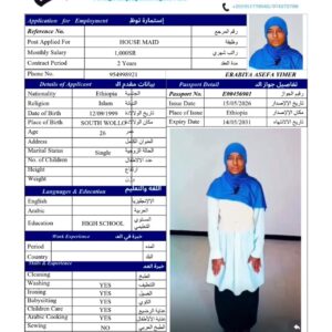 ERABIYA ASEFA YIMER