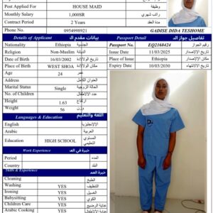 GADISE DIDA TESHOME