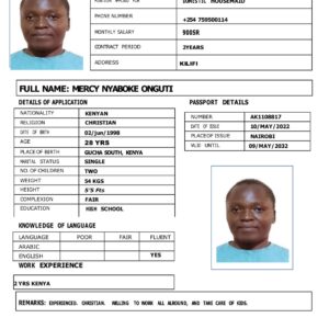 MERCY NYABOKE ONGUTI