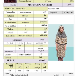MST MUNNI AKTHER