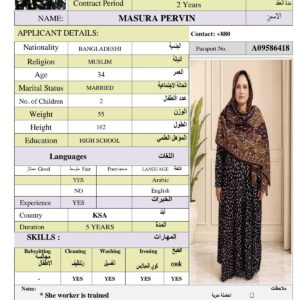 MASURA PERVIN